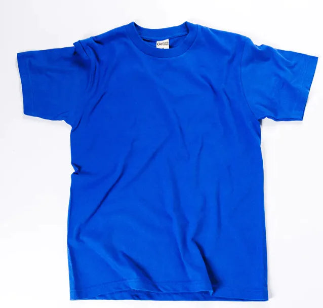 Classic Cotton Solid Color Short-Sleeve T-Shir