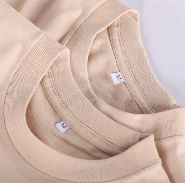 Classic Cotton Solid Color Short-Sleeve T-Shir