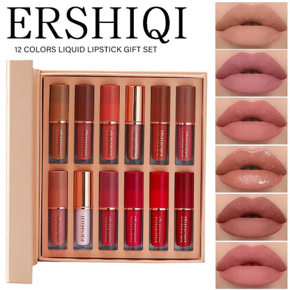 12-Count Velvet Matte Lip Ensemble
