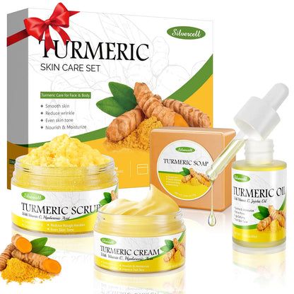 Turmeric Skin Care Set -Even Skin Tone with Vitamin C