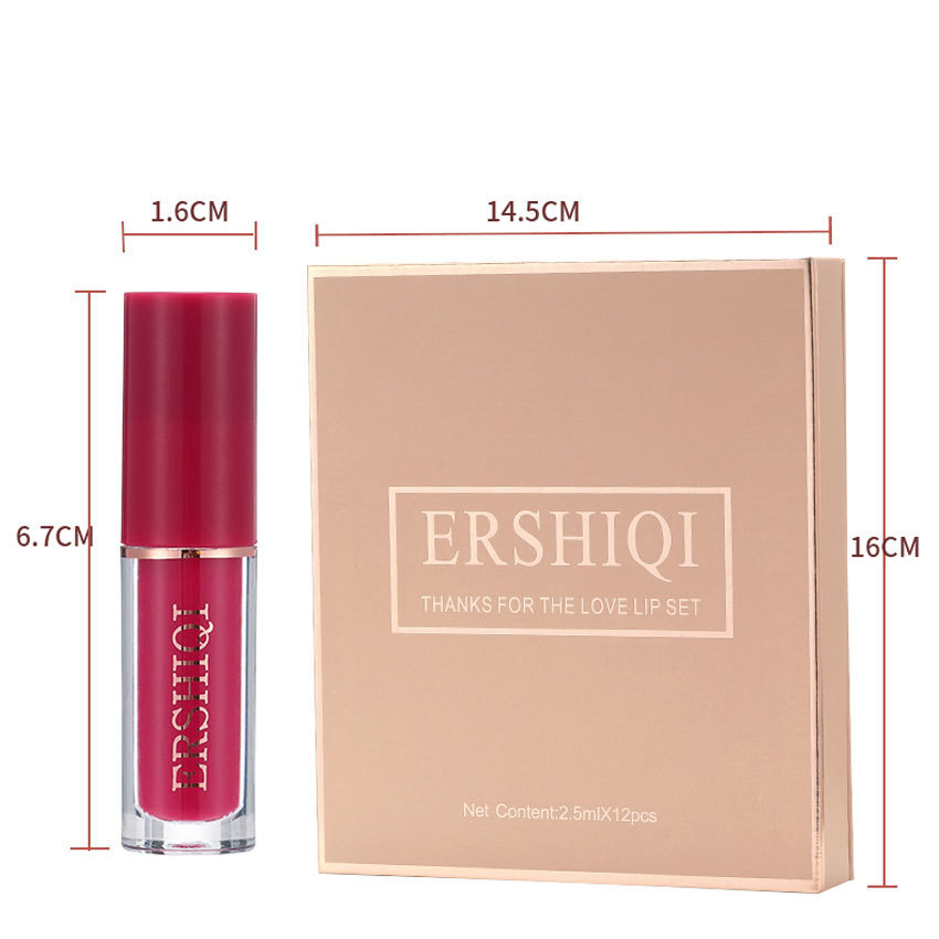 12-Count Velvet Matte Lip Ensemble
