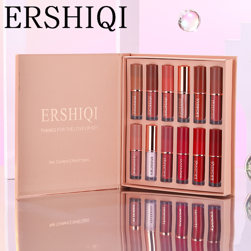 12-Count Velvet Matte Lip Ensemble