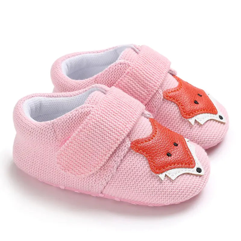 Soft Sole Cartoon Baby Shoes for 0-1 Year Olds