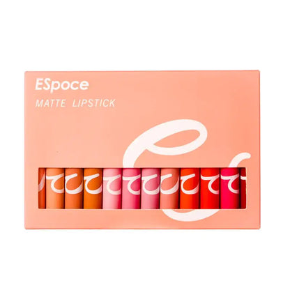 12 Velvet Matte Luxe Lipsticks